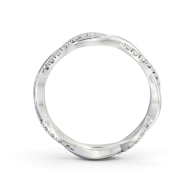 Ruby Full Eternity 0.30ct Infinity Design Lab Diamond Ring